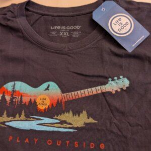 Life is Good Men's T-shirt - Size XXL - Brand New with Tags - NWT